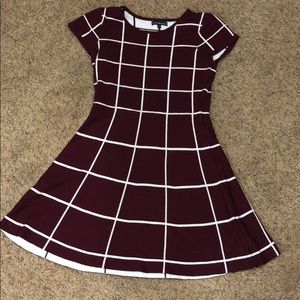 Girls Maroon Dress
